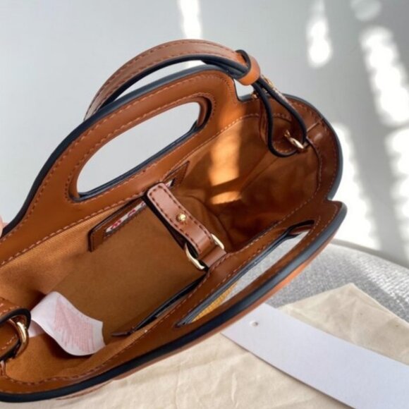 Marni Polished Straw Mini Handbag - Picture 4 of 8